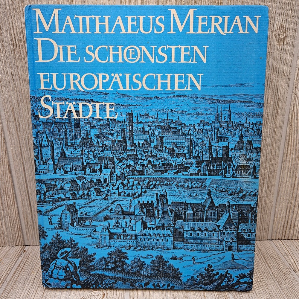 Matthaeus Merian Die Schonsten Europaischen Stadte Fold Out Book Excellent Cond